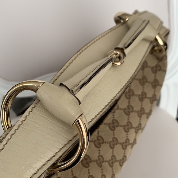 Authentic Gucci GG Horsebit Hobo Bag - Picture 2 of 12